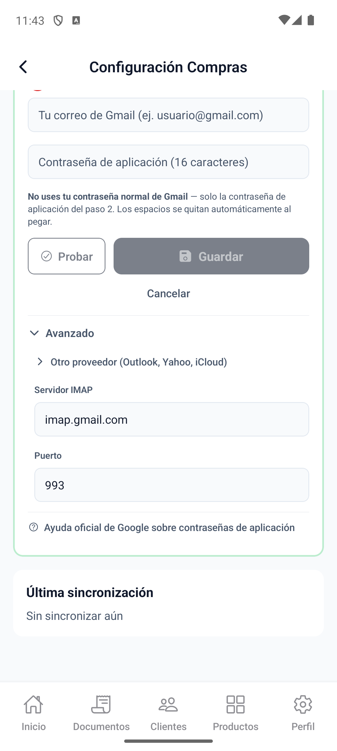 IMAP Advanced Expanded