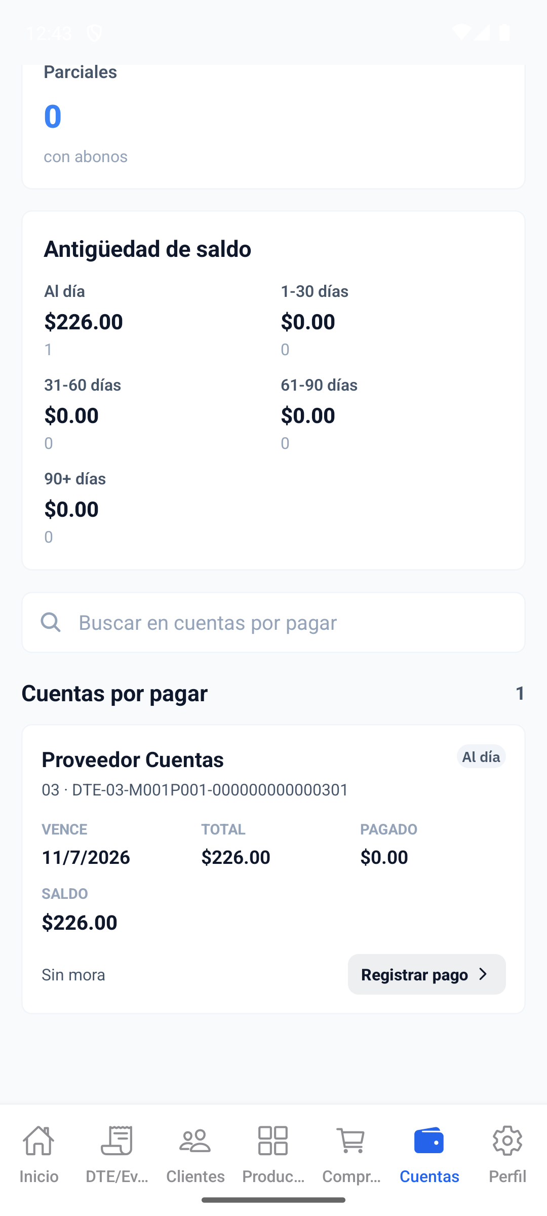 accounts receivables payables